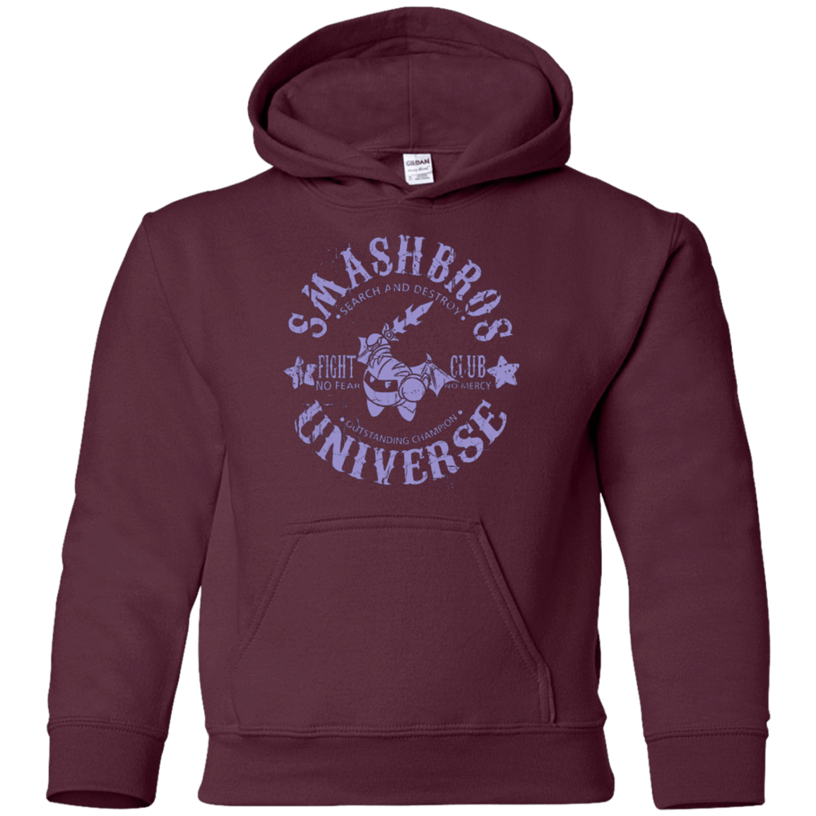 Sweatshirts Maroon / YS STAR CHAMPION 2 Youth Hoodie
