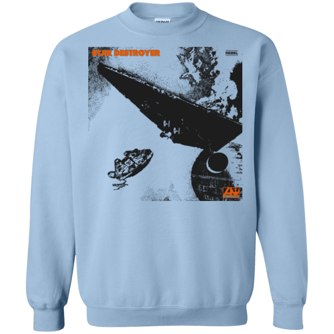 Sweatshirts Light Blue / Small Star Destroyer Crewneck Sweatshirt