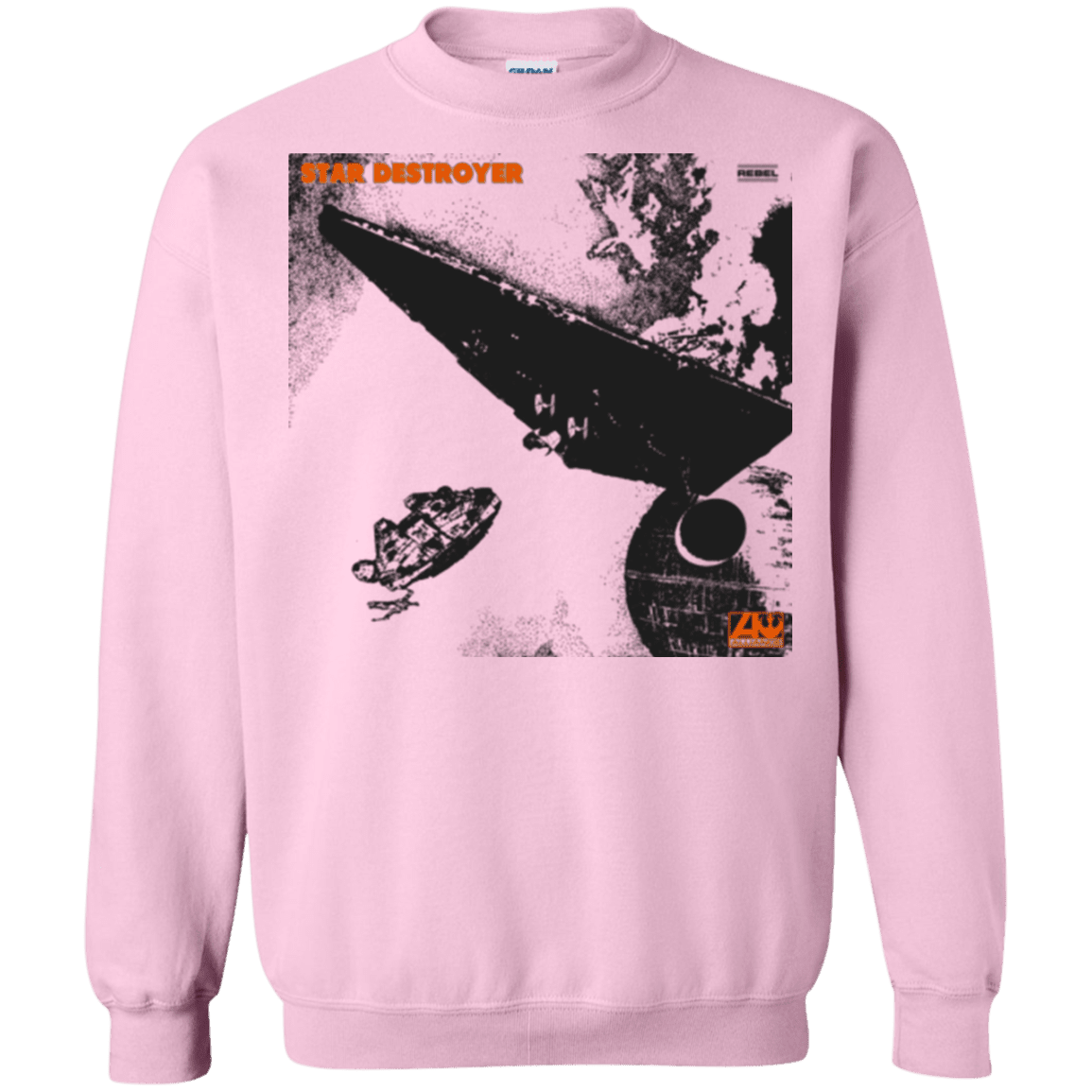 Sweatshirts Light Pink / Small Star Destroyer Crewneck Sweatshirt