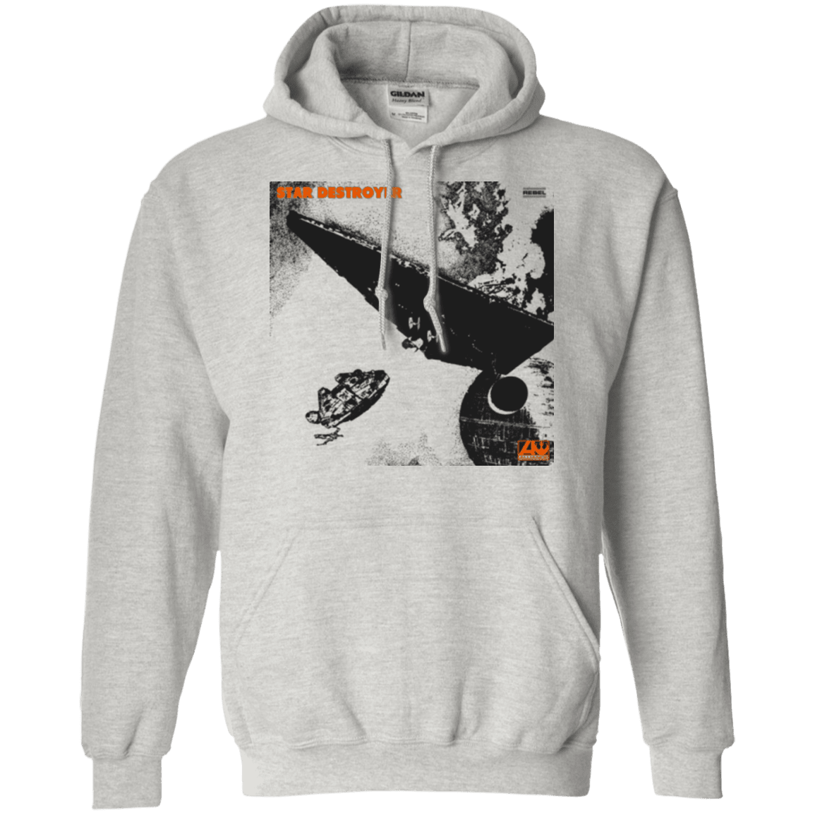 Sweatshirts Ash / Small Star Destroyer Pullover Hoodie