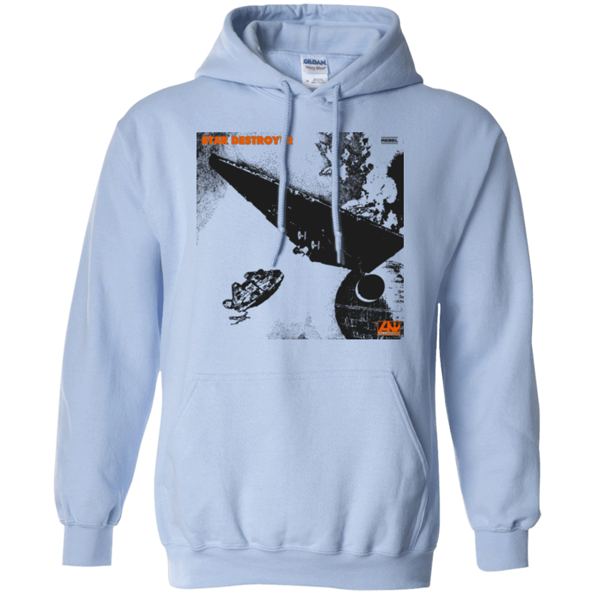 Sweatshirts Light Blue / Small Star Destroyer Pullover Hoodie