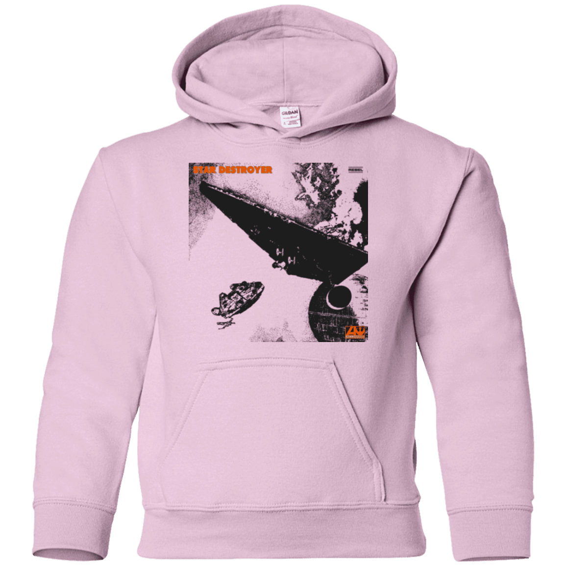 Sweatshirts Light Pink / YS Star Destroyer Youth Hoodie
