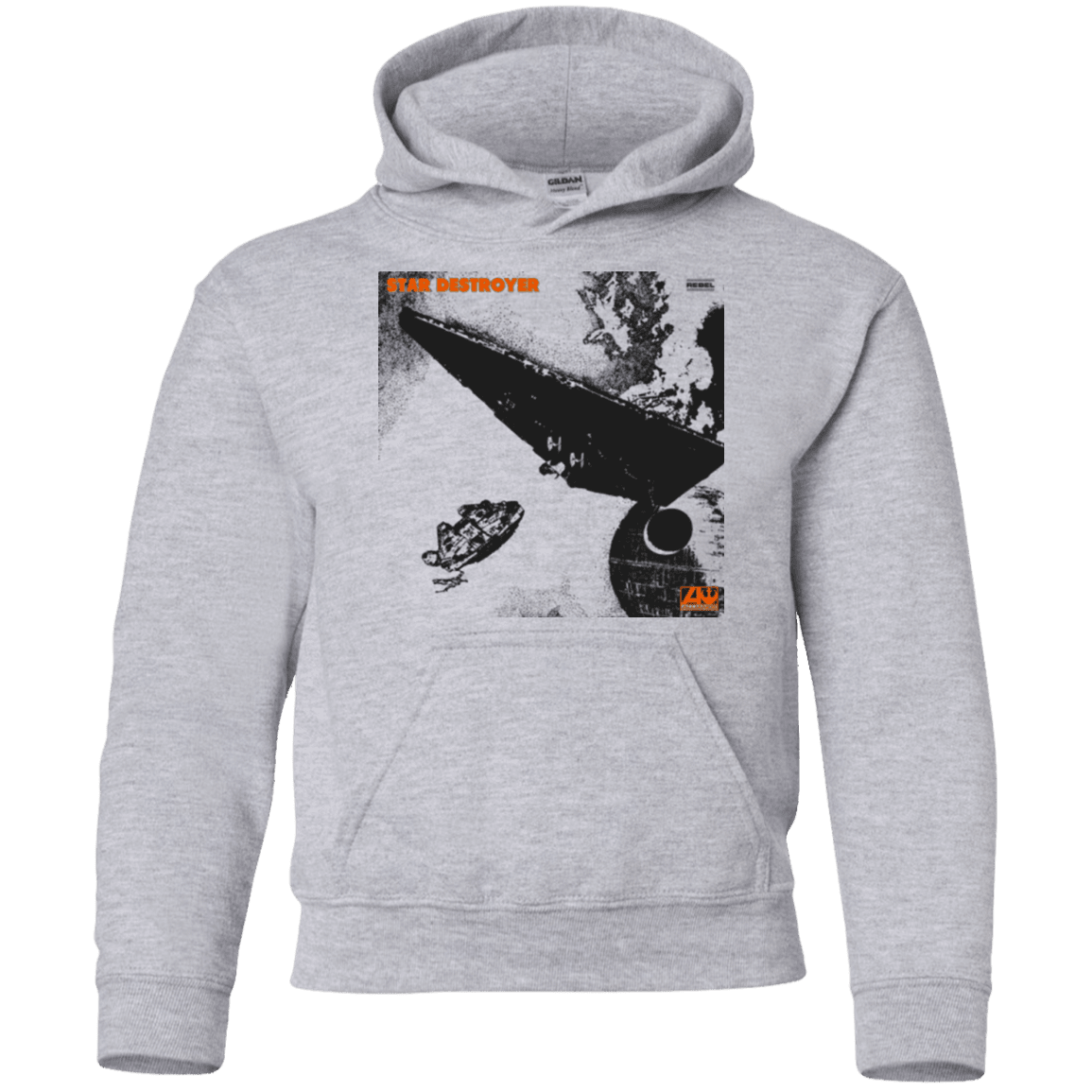 Sweatshirts Sport Grey / YS Star Destroyer Youth Hoodie