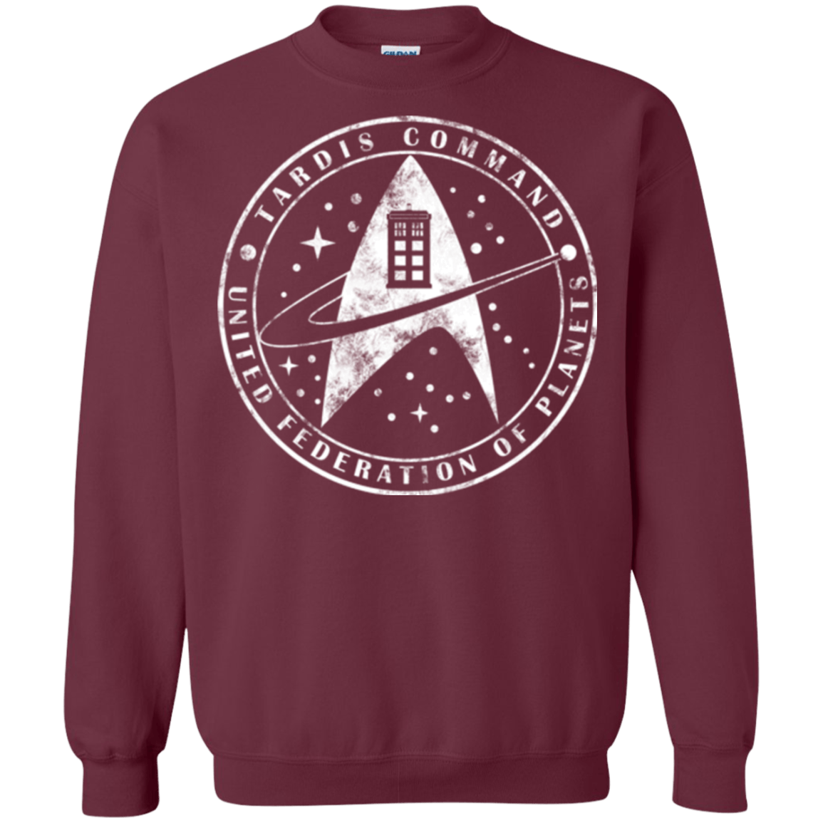 Sweatshirts Maroon / Small Star lord Crewneck Sweatshirt