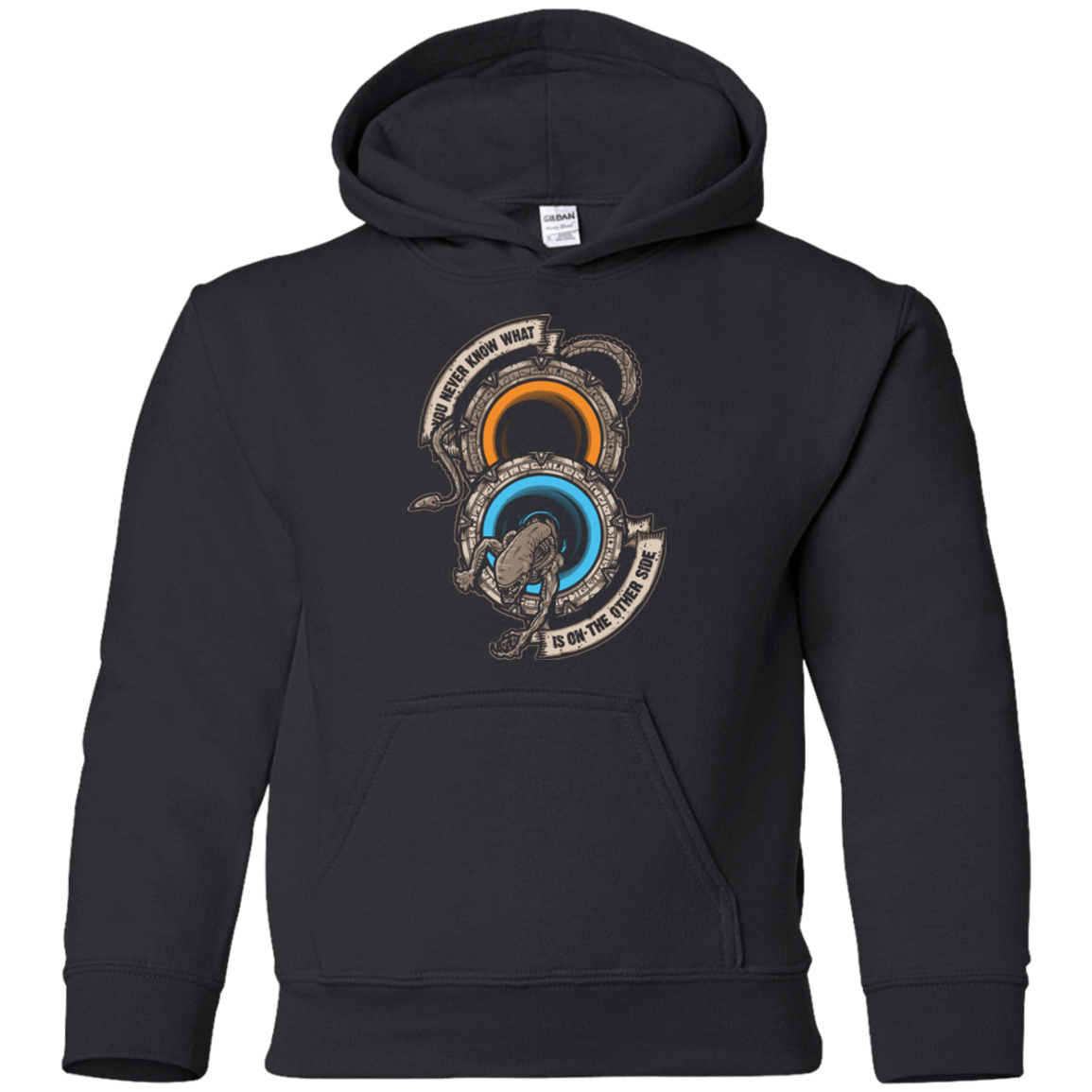 Sweatshirts Black / YS STAR PORTALS Youth Hoodie