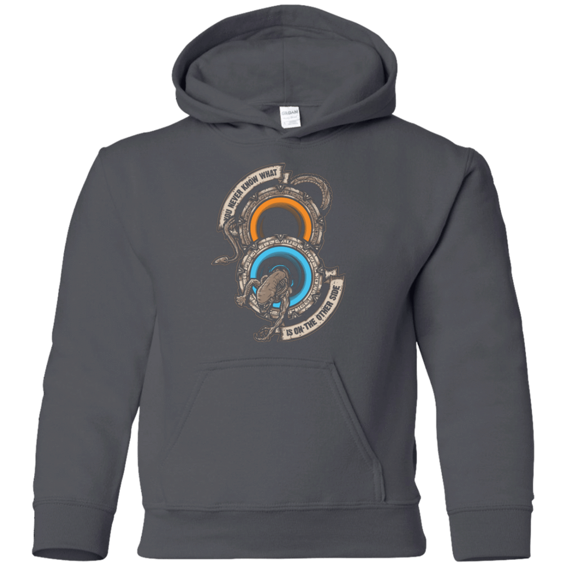 Sweatshirts Charcoal / YS STAR PORTALS Youth Hoodie