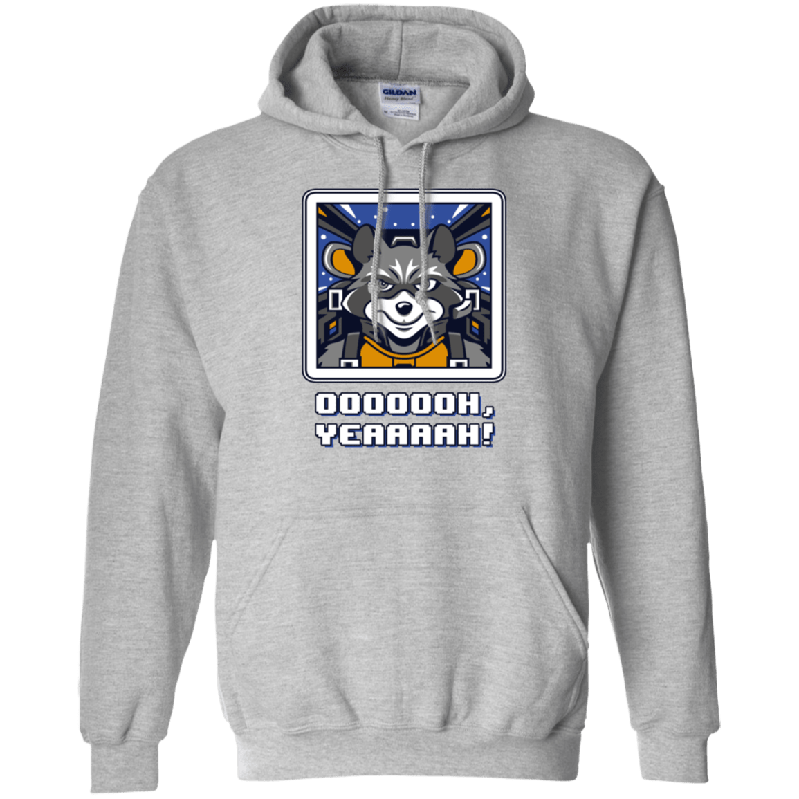 Sweatshirts Sport Grey / Small Star Raccoon Pullover Hoodie