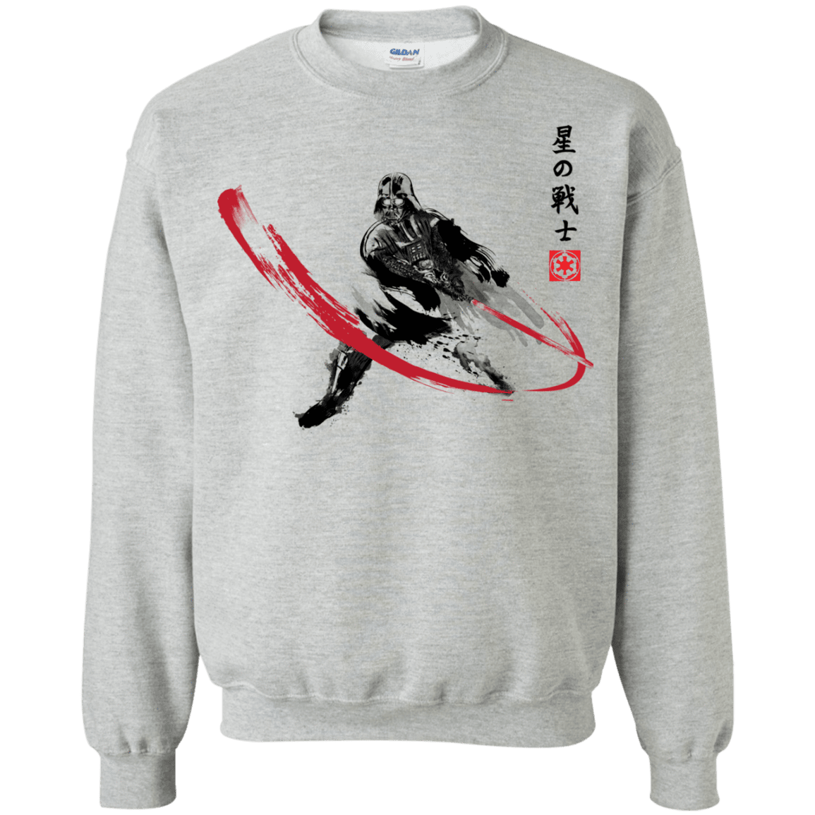 Sweatshirts Sport Grey / Small STAR WARRIOR SUMI-E Crewneck Sweatshirt