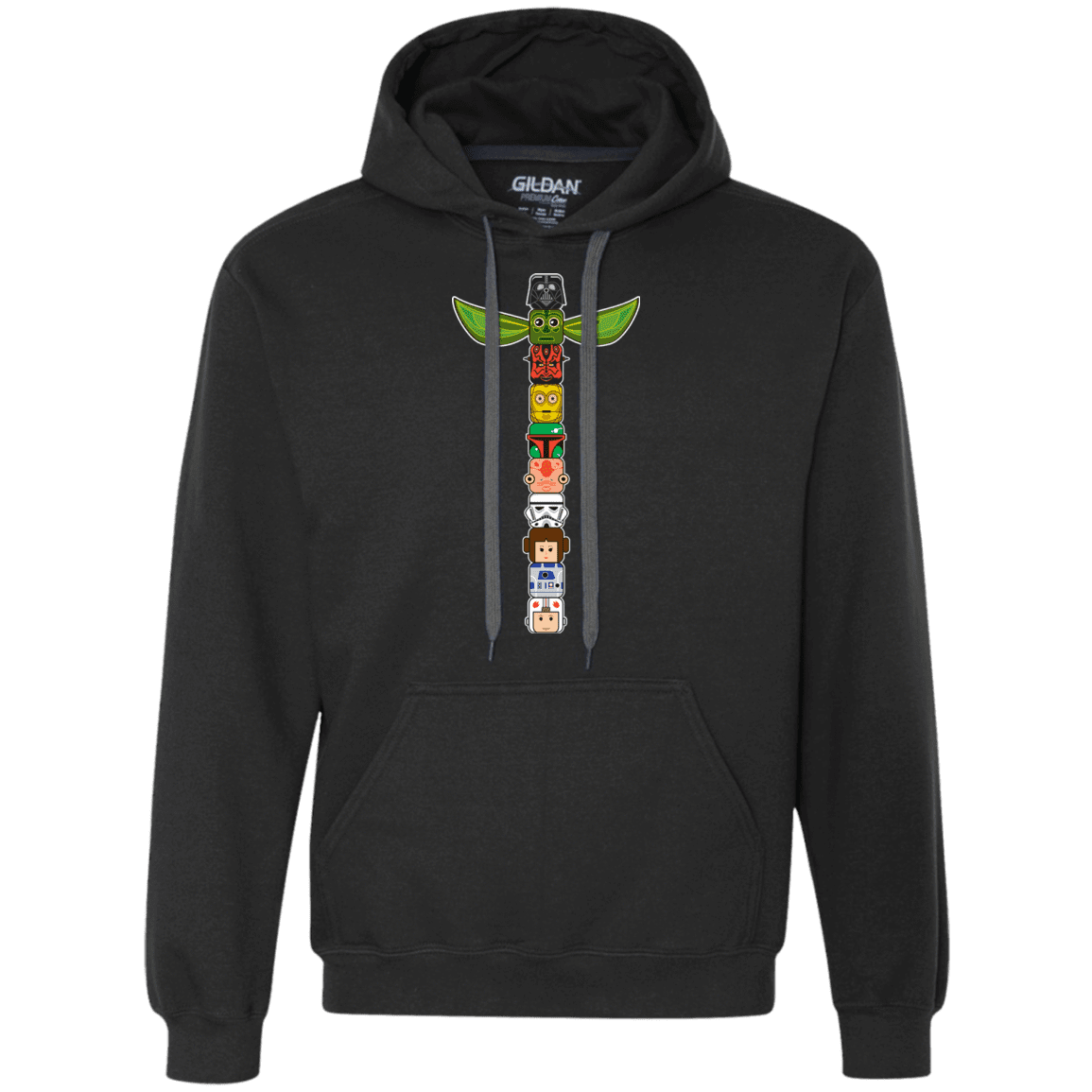 Sweatshirts Black / Small Star Wars Totem Premium Fleece Hoodie