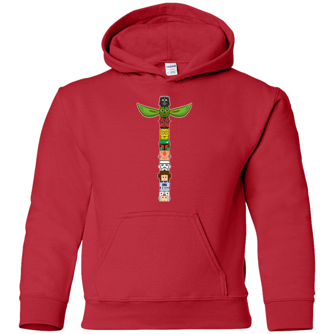 Sweatshirts Red / YS Star Wars Totem Youth Hoodie