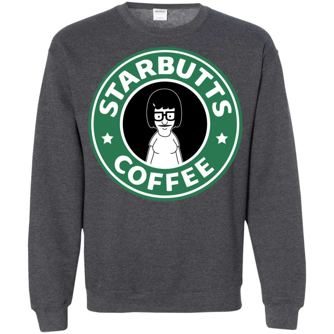 Sweatshirts Dark Heather / S Starbutts Crewneck Sweatshirt