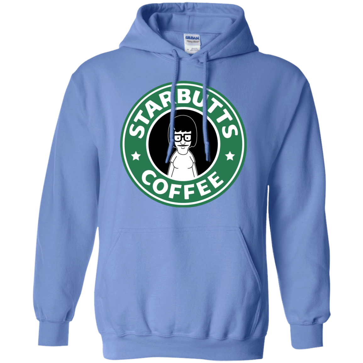 Sweatshirts Carolina Blue / S Starbutts Pullover Hoodie