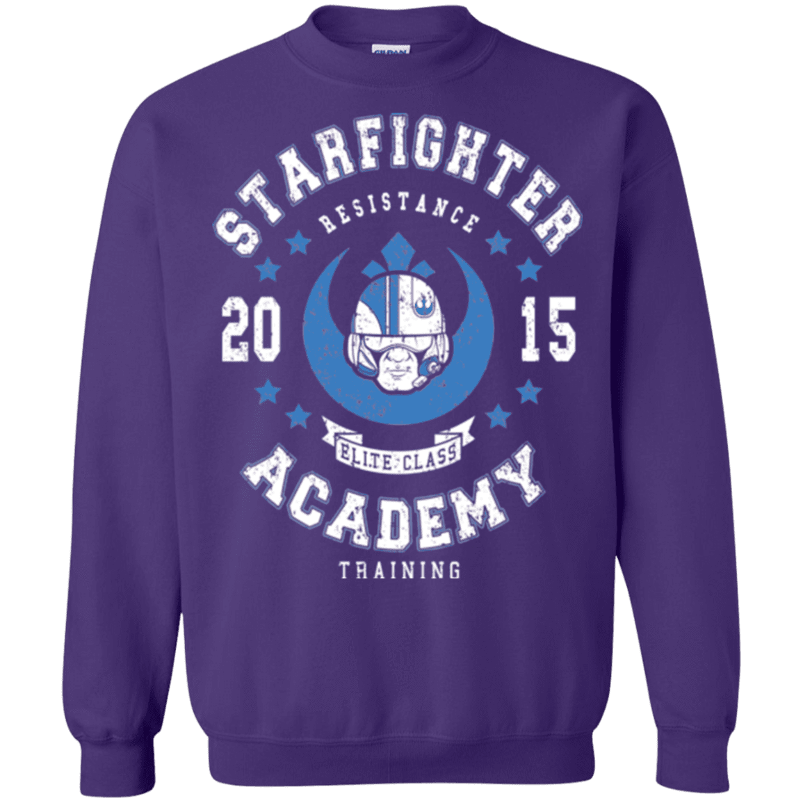 Sweatshirts Purple / Small Starfighter Academy 15 Crewneck Sweatshirt