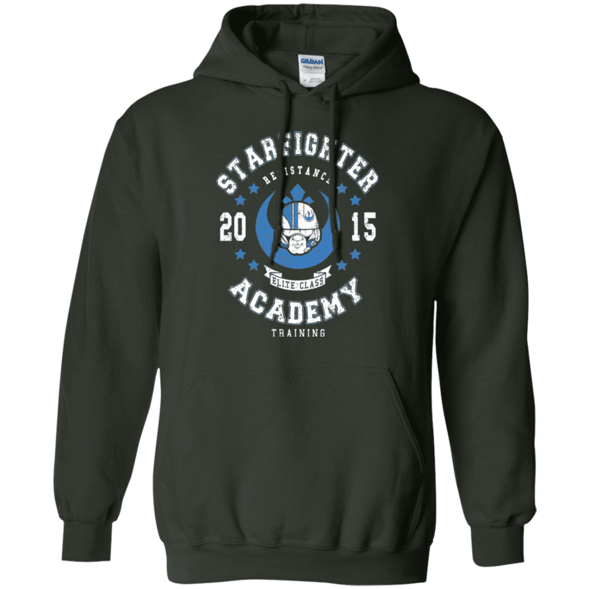 Sweatshirts Forest Green / Small Starfighter Academy 15 Pullover Hoodie