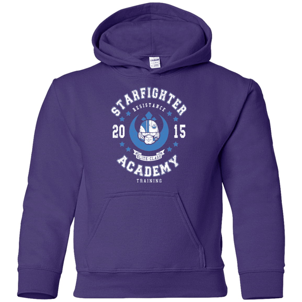 Sweatshirts Purple / YS Starfighter Academy 15 Youth Hoodie