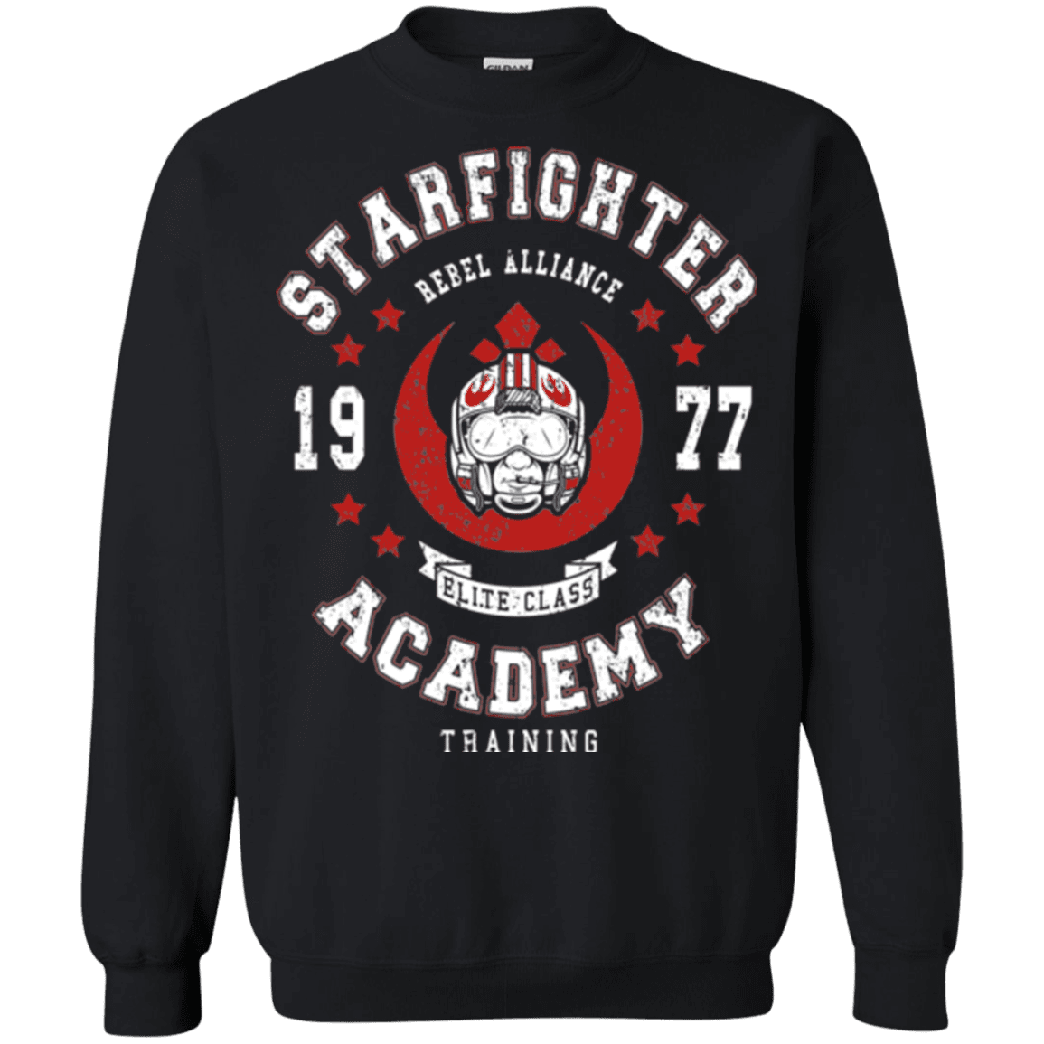 Sweatshirts Black / Small Starfighter Academy 77 Crewneck Sweatshirt