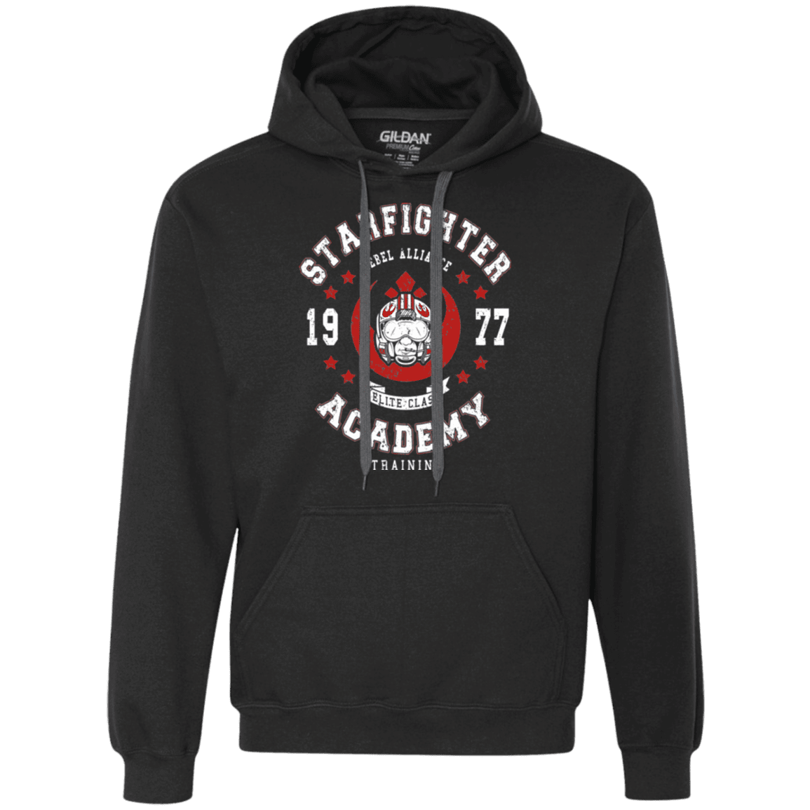 Sweatshirts Black / Small Starfighter Academy 77 Premium Fleece Hoodie