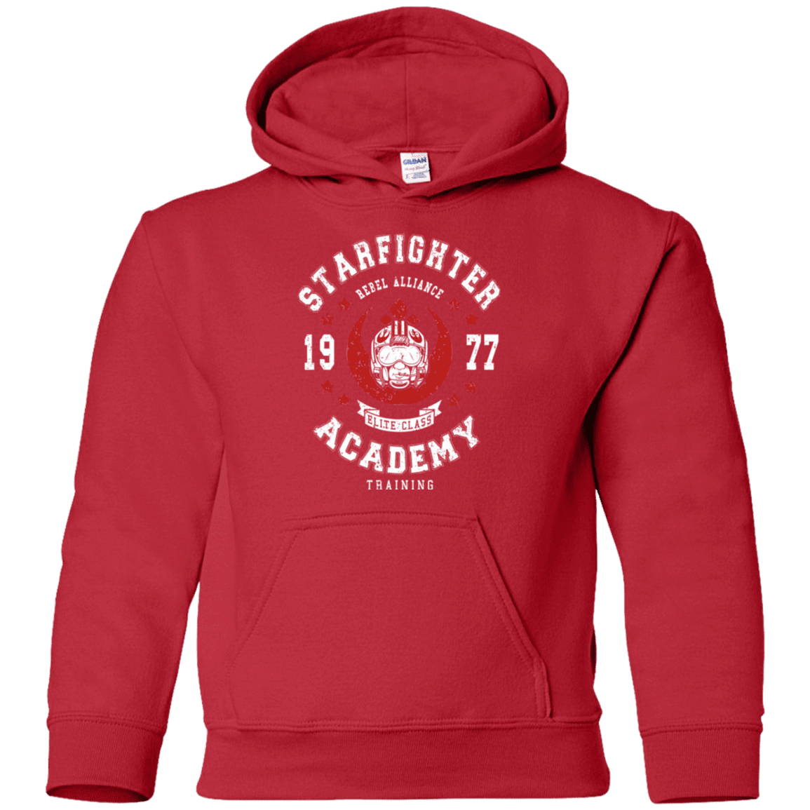 Sweatshirts Red / YS Starfighter Academy 77 Youth Hoodie