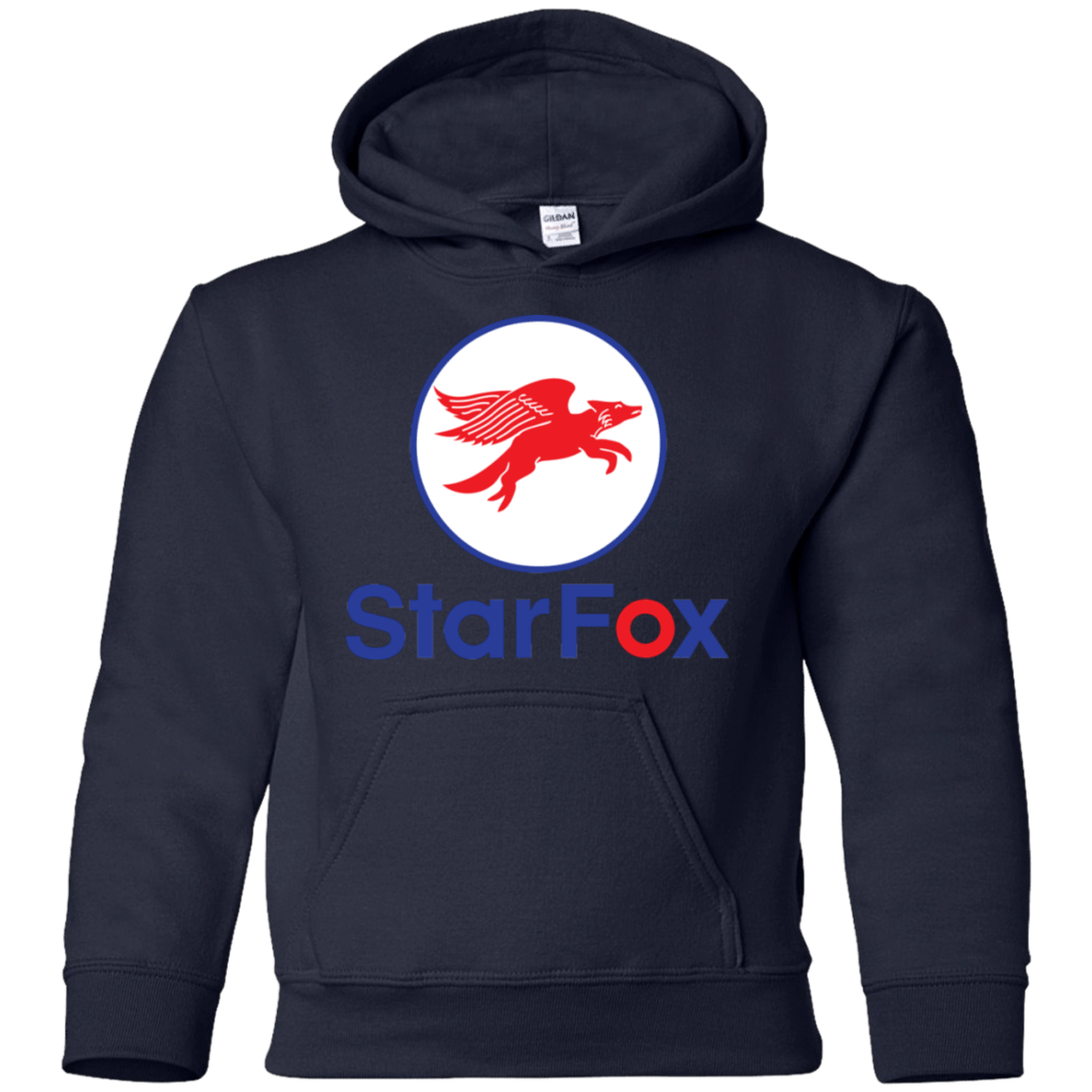 Sweatshirts Navy / YS Starfox Youth Hoodie