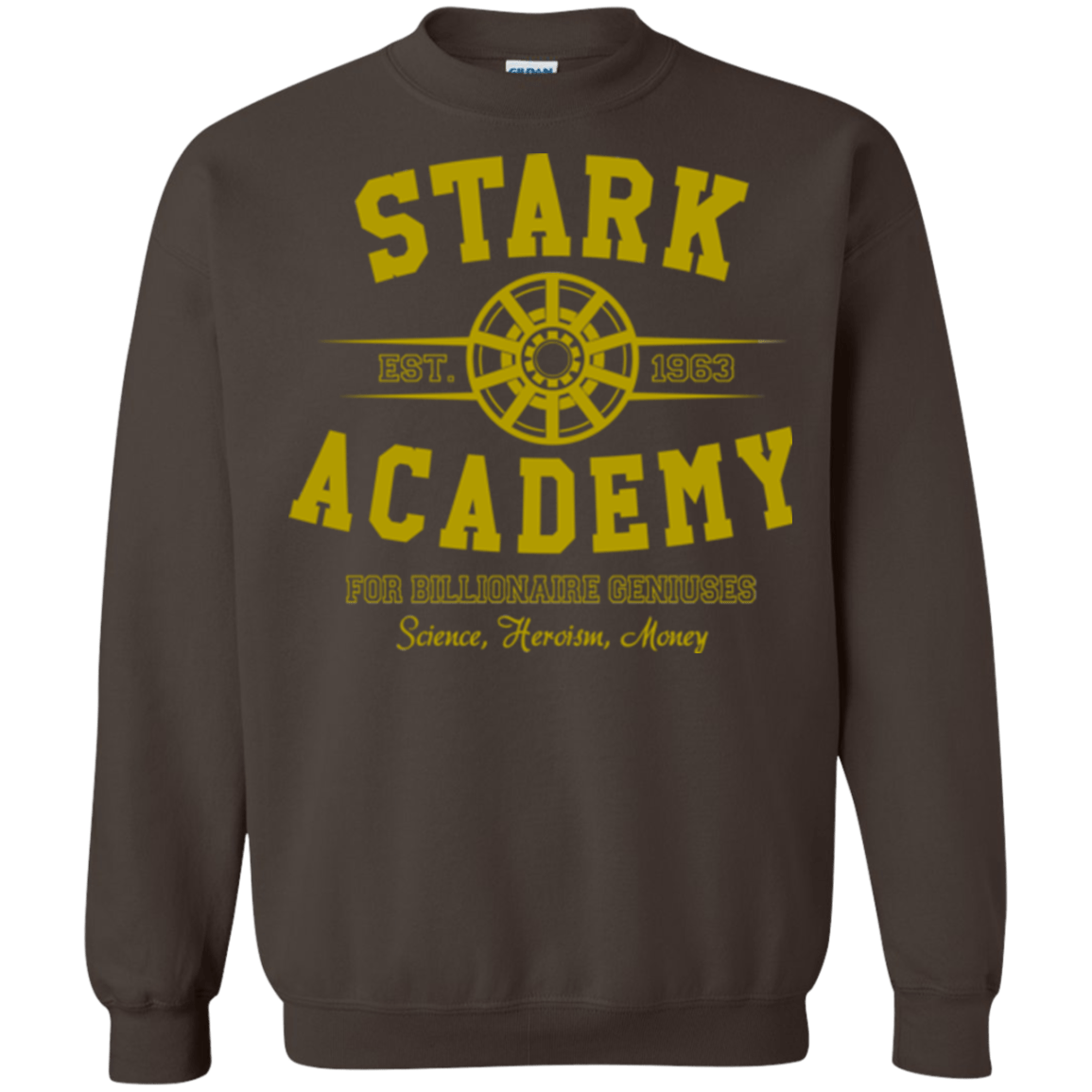 Sweatshirts Dark Chocolate / Small Stark Academy Crewneck Sweatshirt