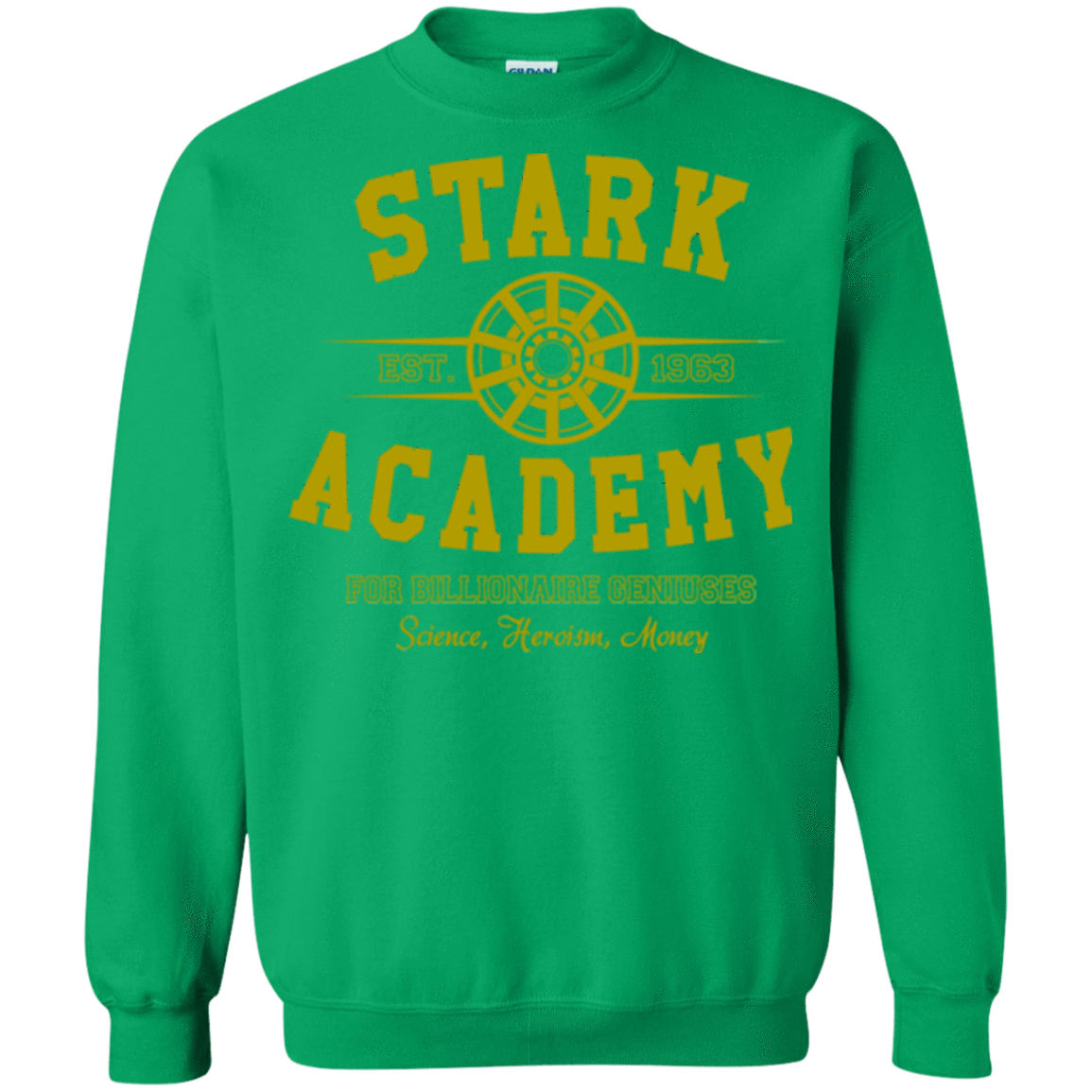 Sweatshirts Irish Green / Small Stark Academy Crewneck Sweatshirt