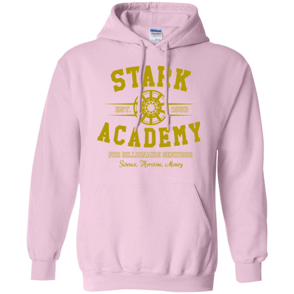 Sweatshirts Light Pink / Small Stark Academy Pullover Hoodie