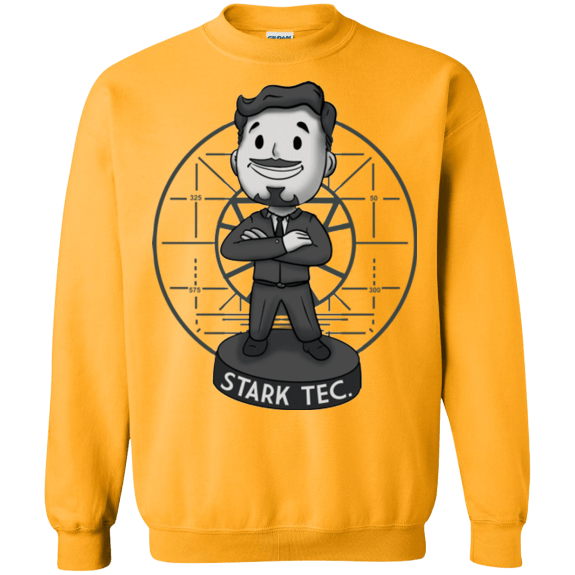 Sweatshirts Gold / Small Stark boy Crewneck Sweatshirt