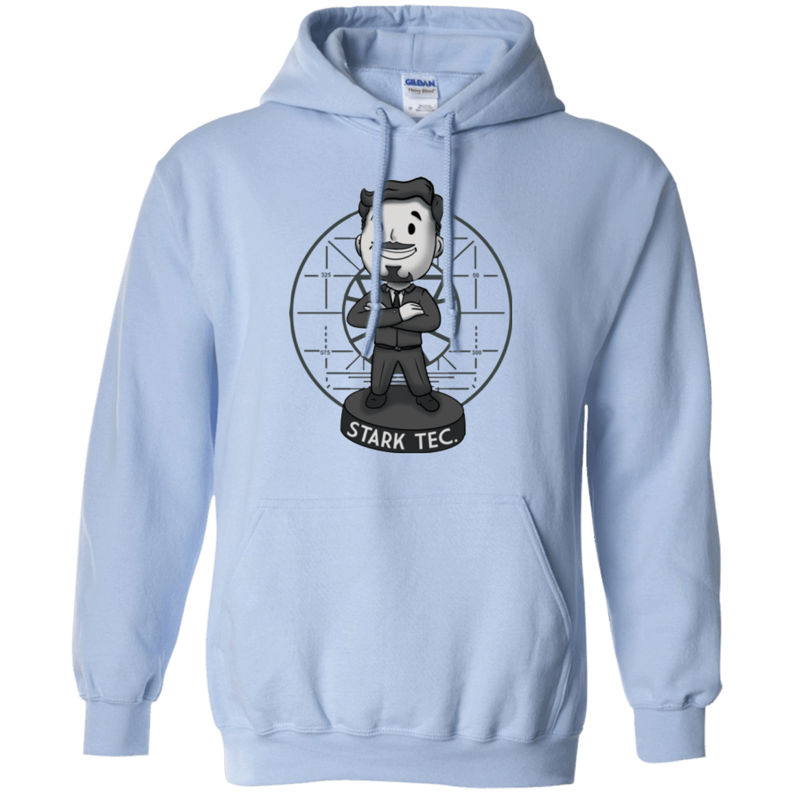 Sweatshirts Light Blue / Small Stark boy Pullover Hoodie