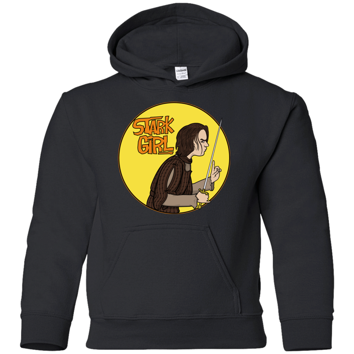 Sweatshirts Black / YS Stark girl Youth Hoodie