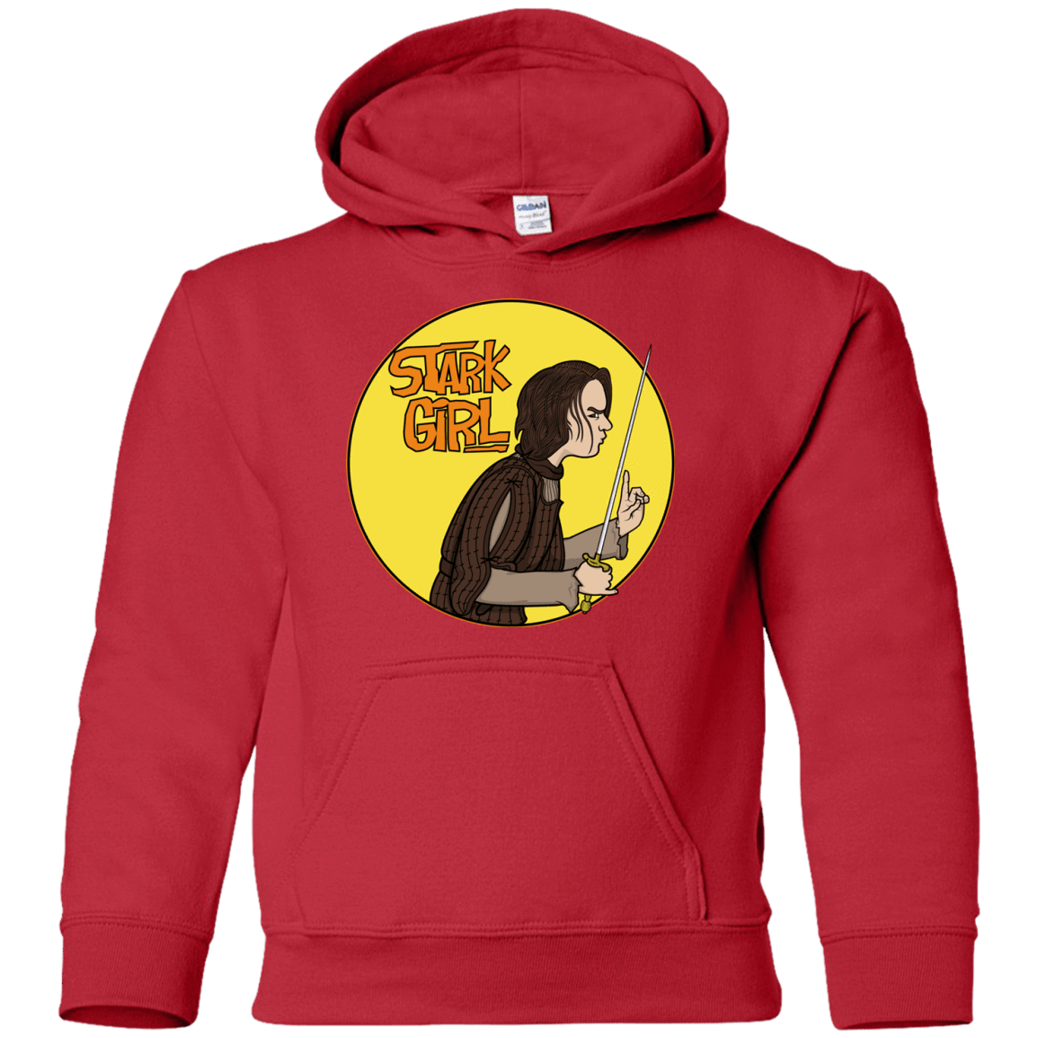 Sweatshirts Red / YS Stark girl Youth Hoodie