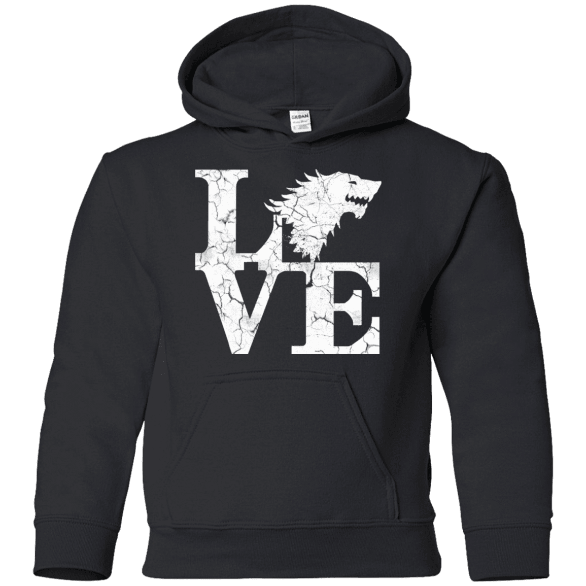 Sweatshirts Black / YS Stark Love Youth Hoodie
