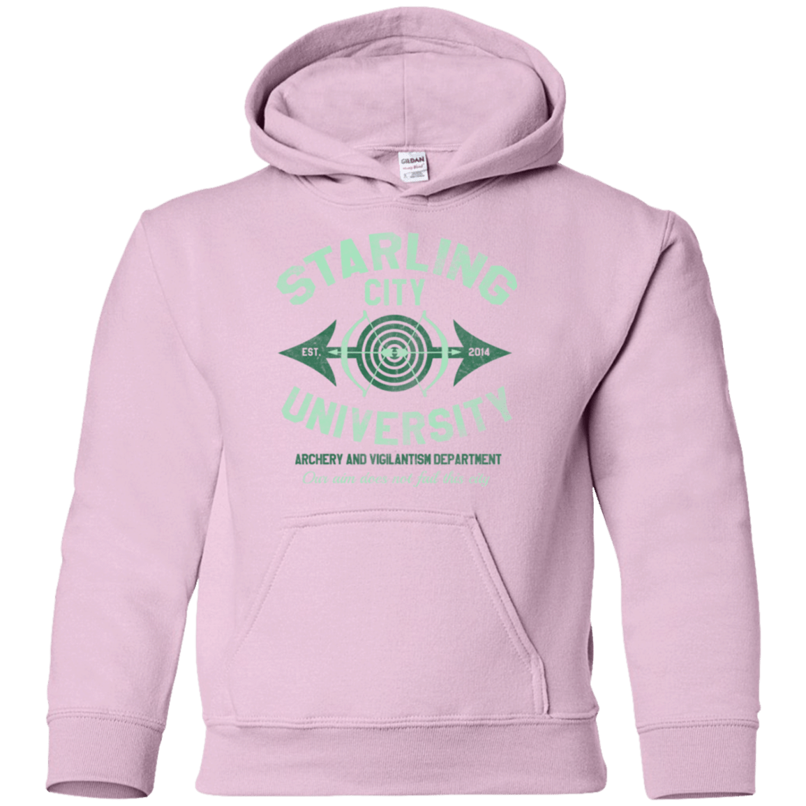 Sweatshirts Light Pink / YS Starling City U Youth Hoodie