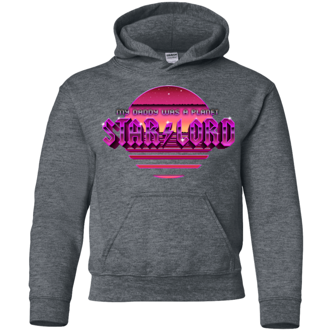 Sweatshirts Dark Heather / YS Starlord Summer Youth Hoodie