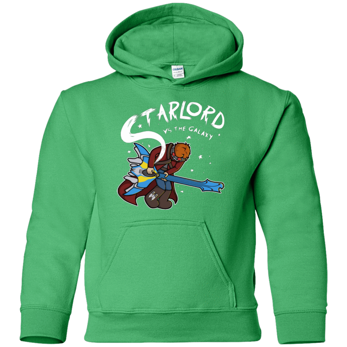 Sweatshirts Irish Green / YS Starlord vs The Galaxy Youth Hoodie