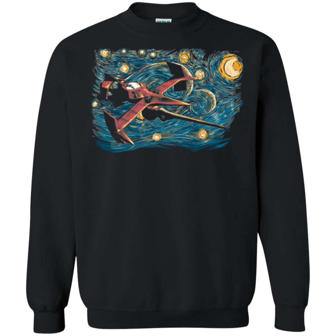 Sweatshirts Black / Small Starry Cowboy Crewneck Sweatshirt