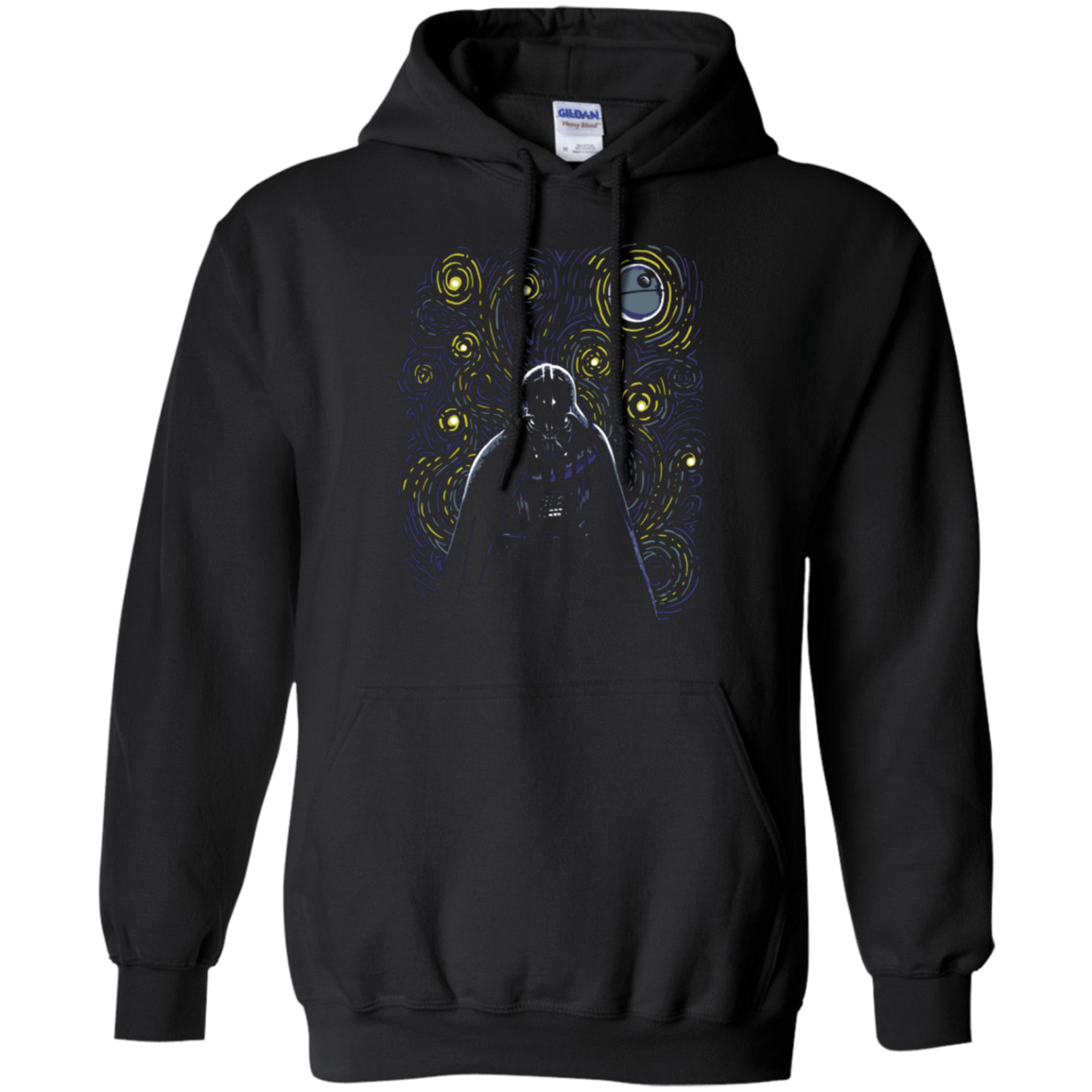 Sweatshirts Black / Small Starry Dark Side Pullover Hoodie