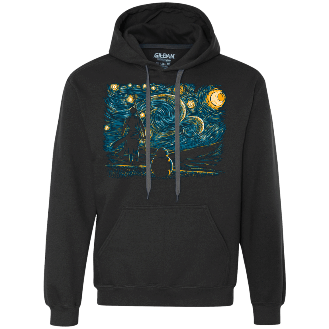 Sweatshirts Black / S Starry Desert Premium Fleece Hoodie