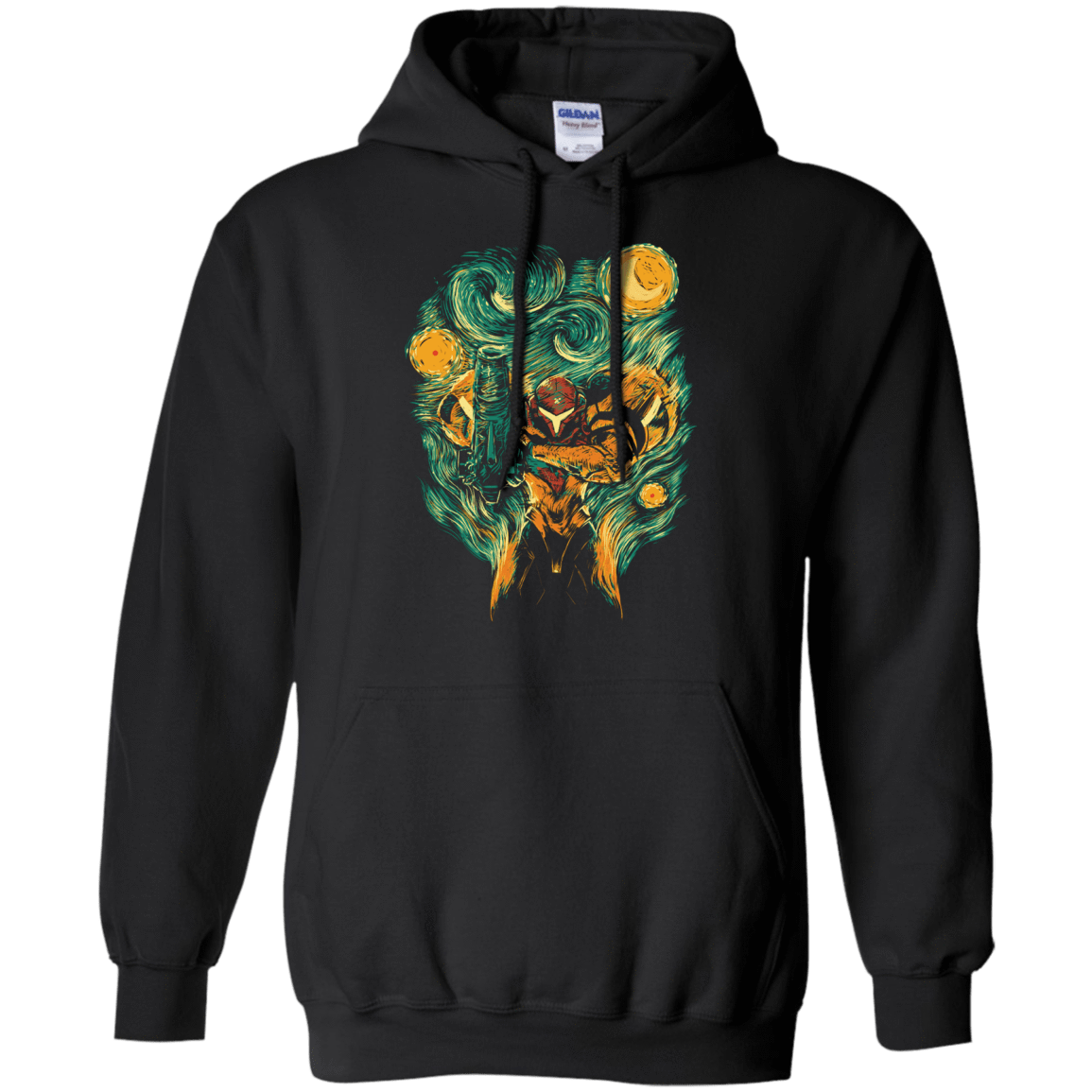 Sweatshirts Black / S Starry Hunter Pullover Hoodie