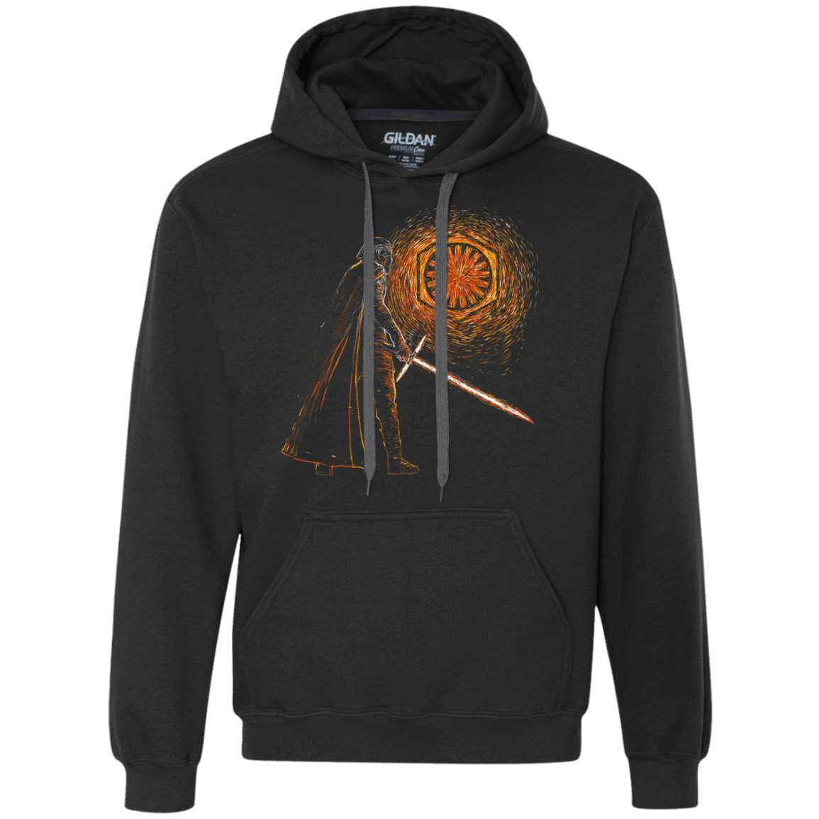 Sweatshirts Black / Small Starry knights Kylo Premium Fleece Hoodie
