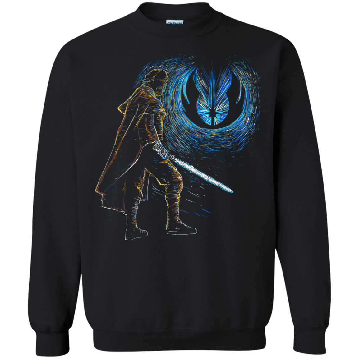 Sweatshirts Black / Small Starry knights Luke Crewneck Sweatshirt