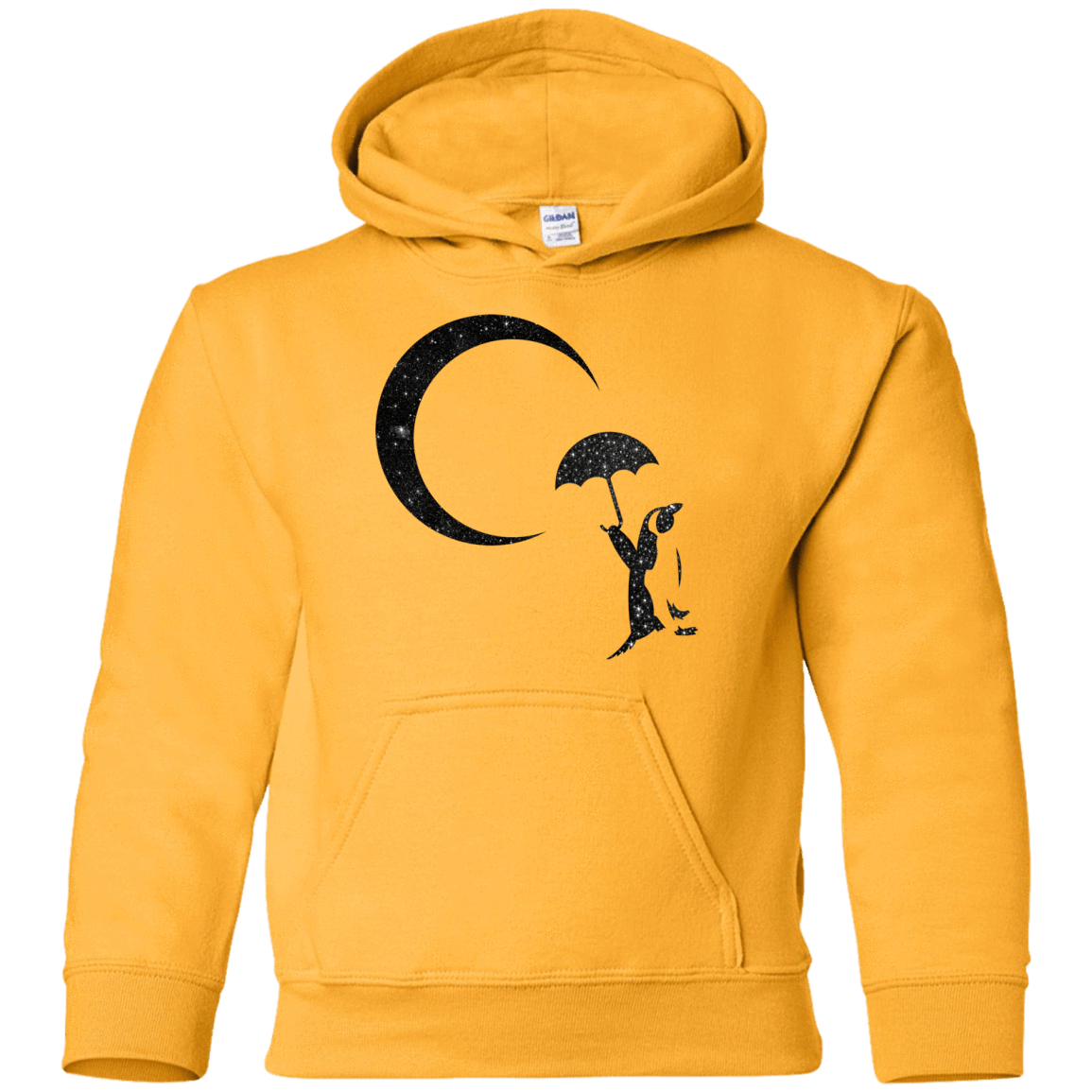 Sweatshirts Gold / YS Starry Penquin Youth Hoodie