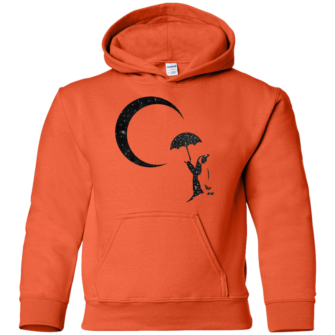 Sweatshirts Orange / YS Starry Penquin Youth Hoodie