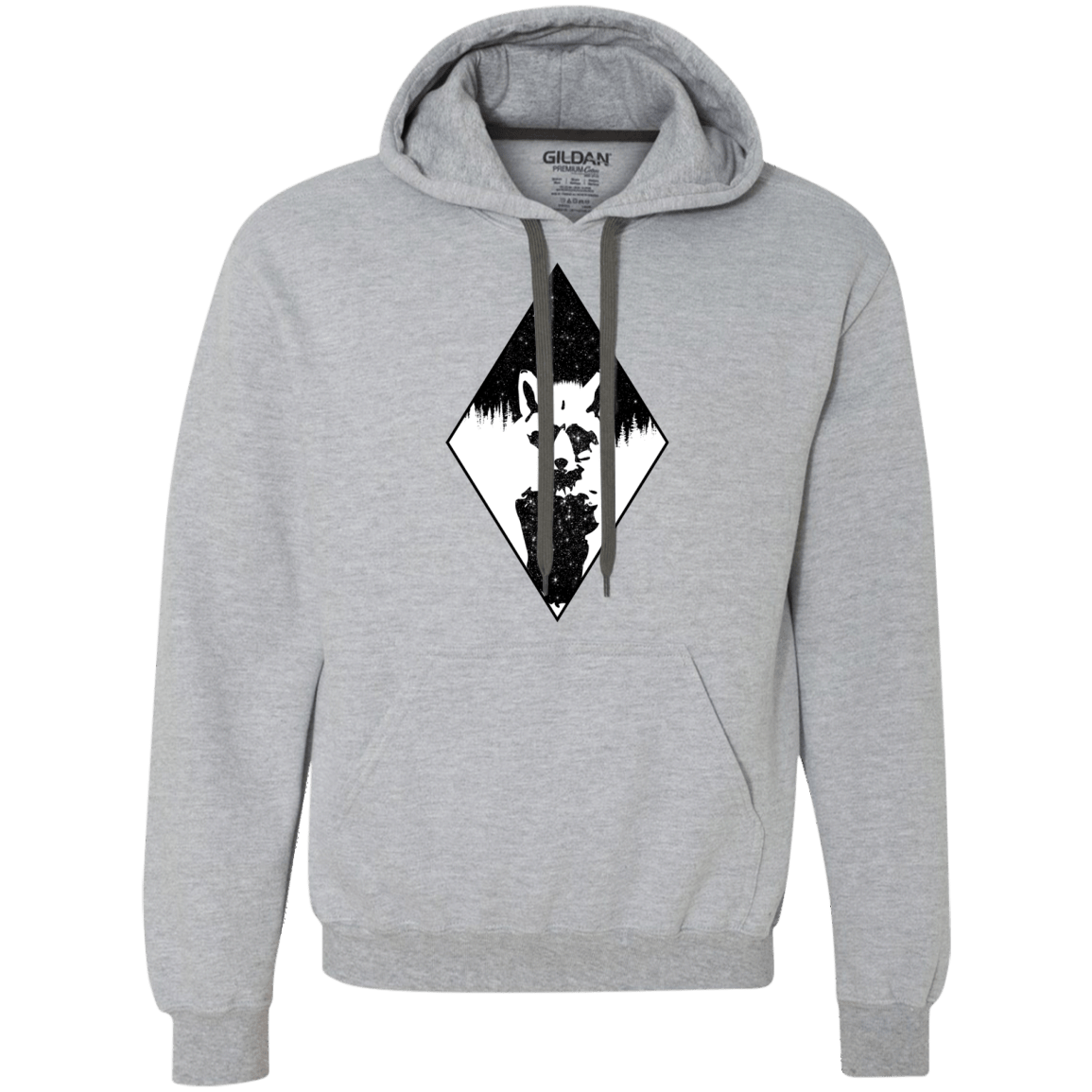 Sweatshirts Sport Grey / S Starry Raccoon Premium Fleece Hoodie