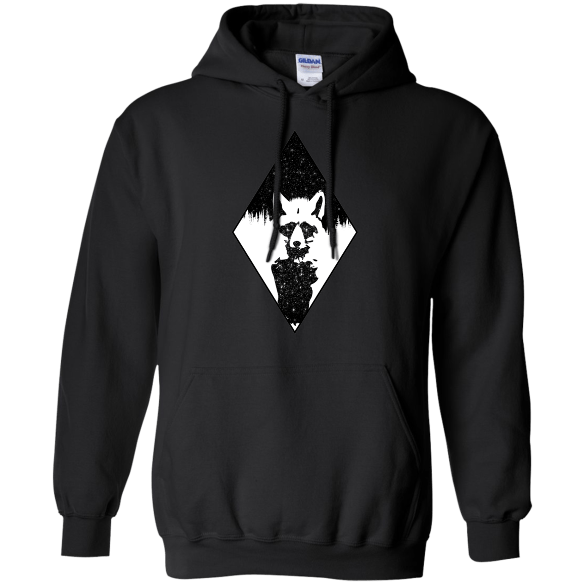 Sweatshirts Black / S Starry Raccoon Pullover Hoodie
