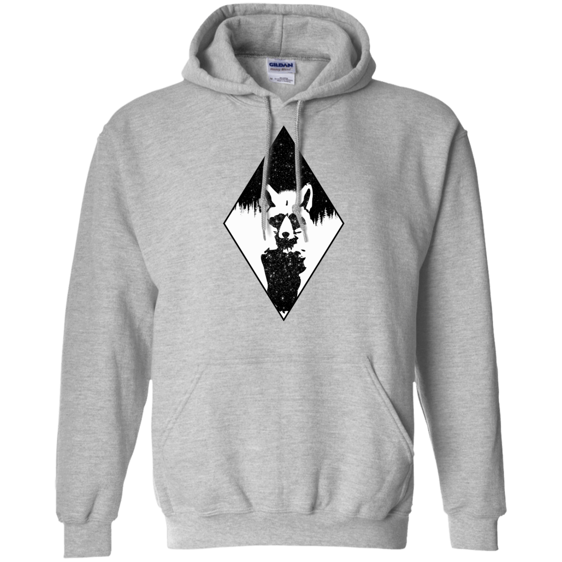 Sweatshirts Sport Grey / S Starry Raccoon Pullover Hoodie