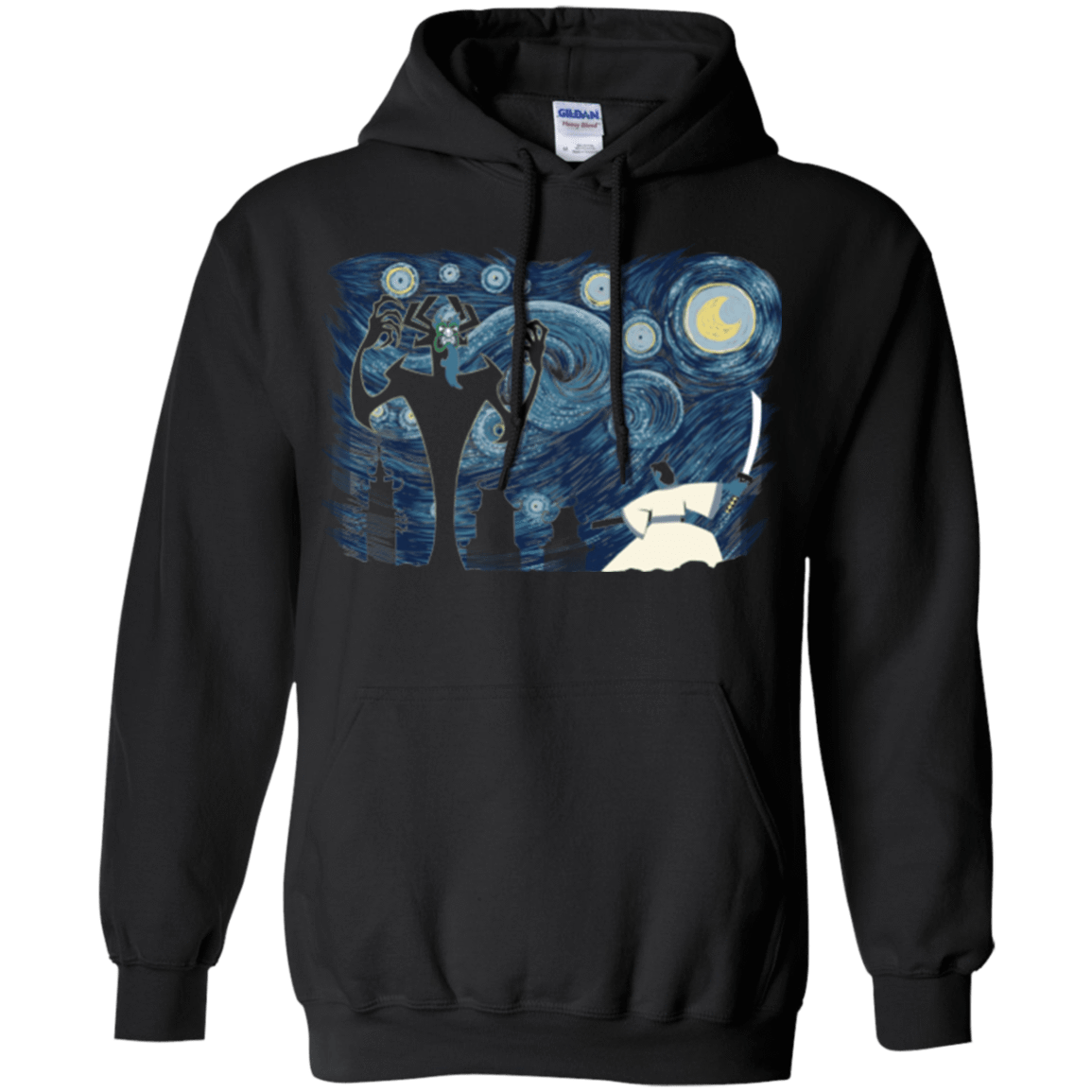 Sweatshirts Black / Small Starry Samurai Pullover Hoodie