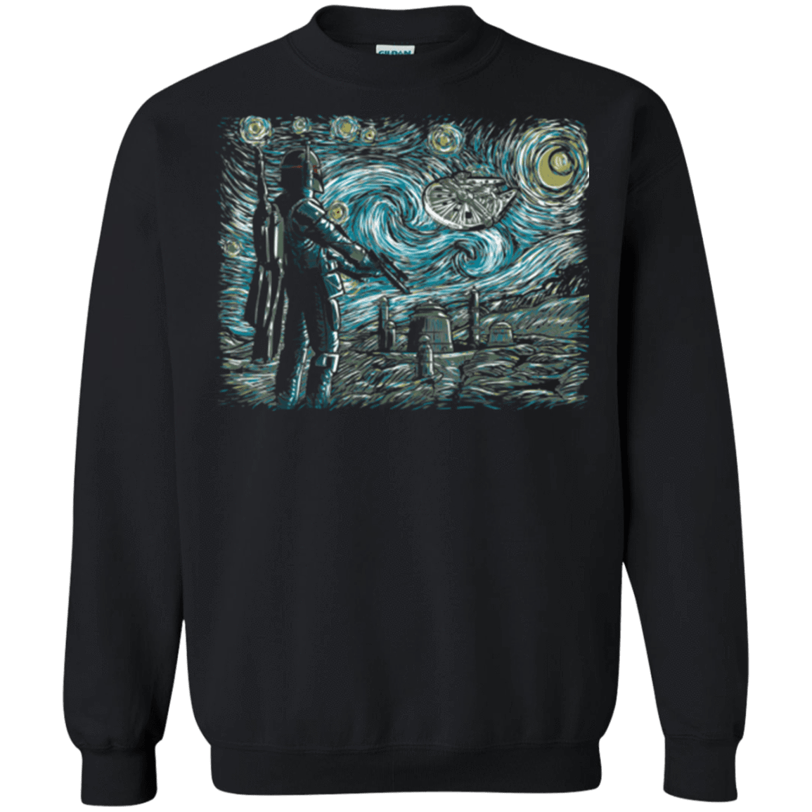 Sweatshirts Black / Small Starry Wars Crewneck Sweatshirt