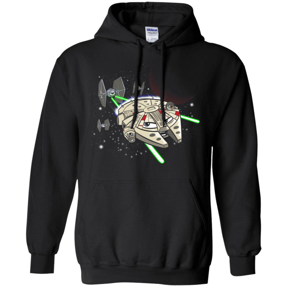 Sweatshirts Black / Small Stars Pullover Hoodie