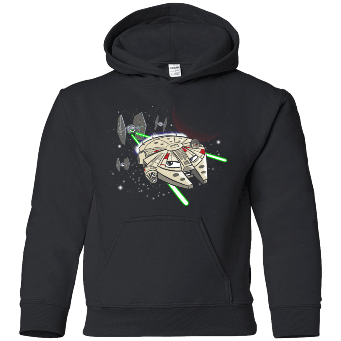 Sweatshirts Black / YS Stars Youth Hoodie