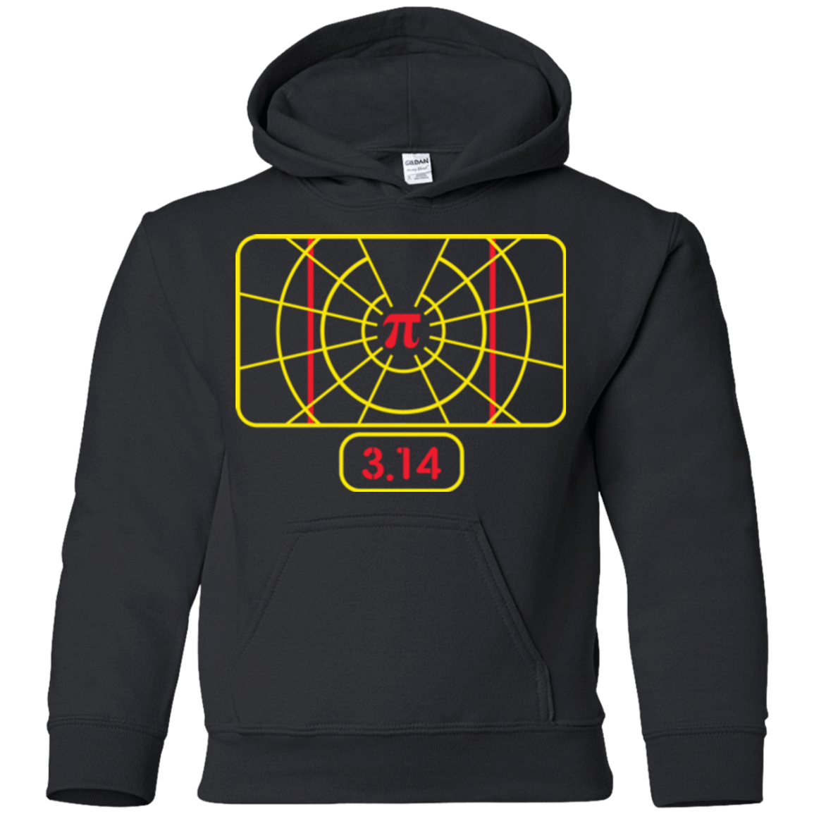 Sweatshirts Black / YS Stay on Pi Youth Hoodie
